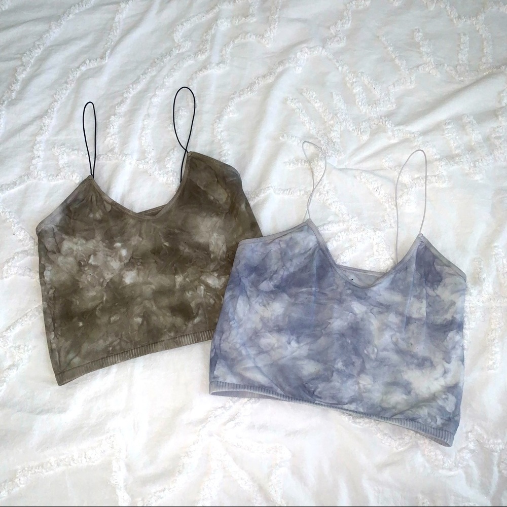 Bundle of 2 Free People Lounge Tanks